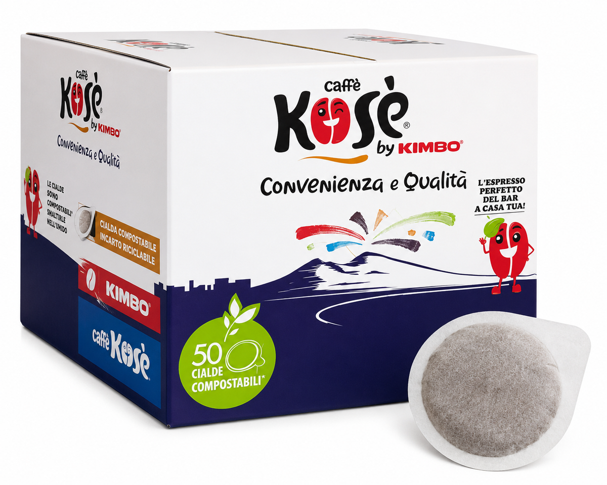 Caffè Kosè by Kimbo – 50 Cialde ESE 44 mm