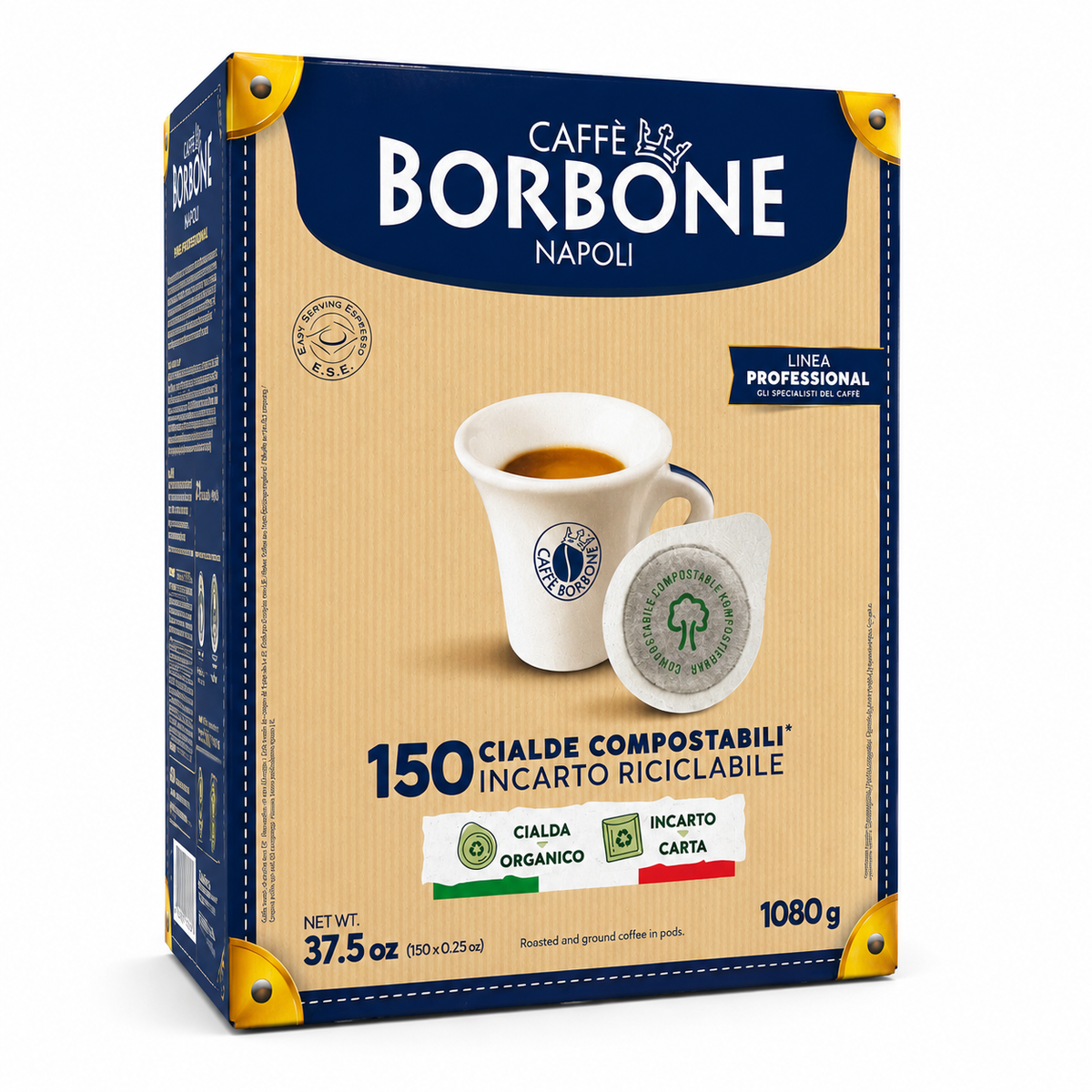 Caffè Borbone Miscela Blu – Cialde ESE 44 mm