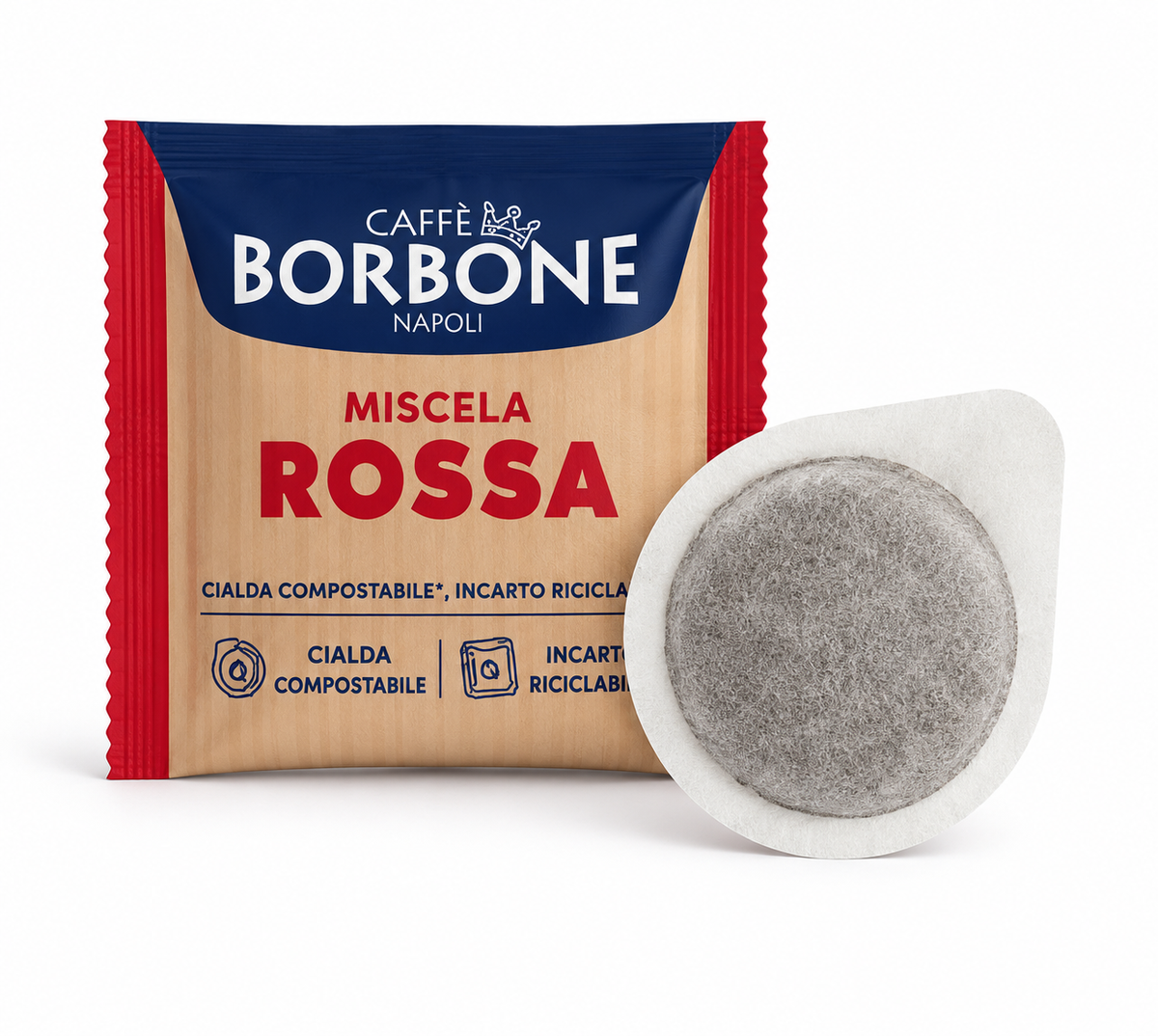 Caffè Borbone Miscela Rossa – Cialde ESE 44 mm